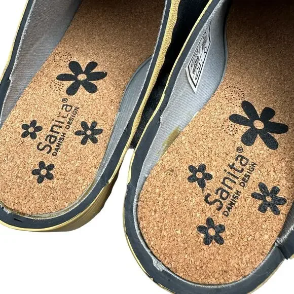 Sanita Women's Raining Cats And Clogs Rubber Slip On Womens Shoes Size EU35 US5 - Picture 6 of 8